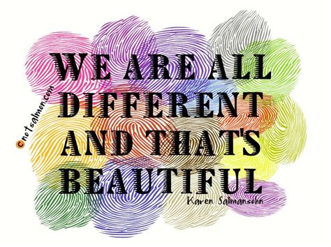 We are all different and that's beautiful | Classroom quotes, Diversity quotes, Quotes for kids