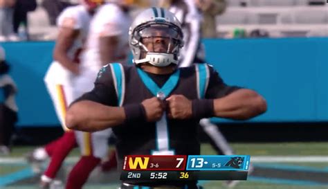 Watch: Cam Newton finds new way to do his 'Superman' celebration