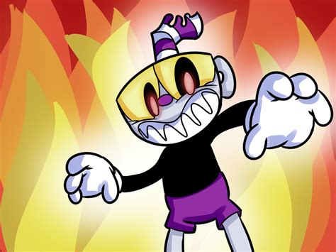 Evil Cuphead by https://www.deviantart.com/ajspeedpaint on @DeviantArt ...