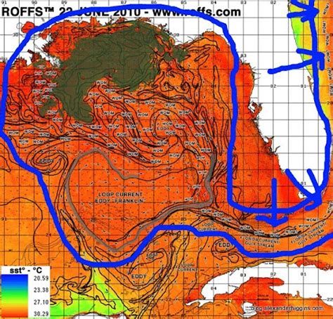 ROFFS Oil Tracking Shows BP Gulf Oil Spill Traveling Up Entire East ...