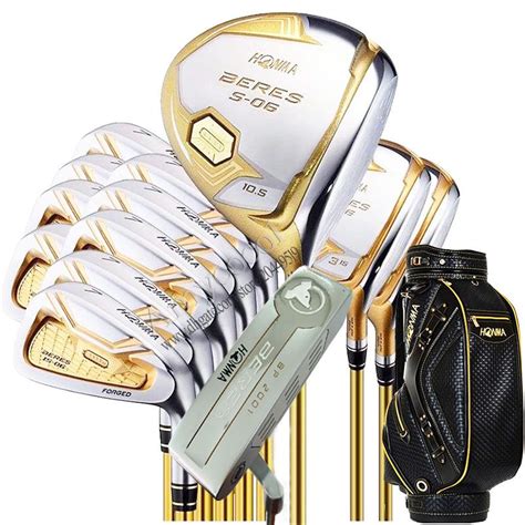 2020 New Golf Clubs HONMA S 06 4 Star Golf Complete Set Of Clubs Driver ...