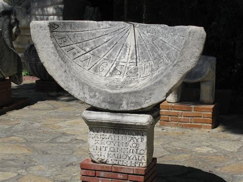 Greek Sundial | Efes Museum, Selcuk, Turkey | theglamorousnomad | Flickr