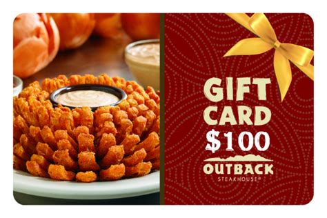 $100 Outback Steakhouse Gift Card - Giveaway Monkey