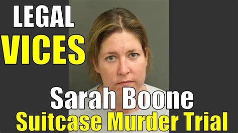 SARAH BOONE: SUITCASE MURDER TRIAL - Police questioning