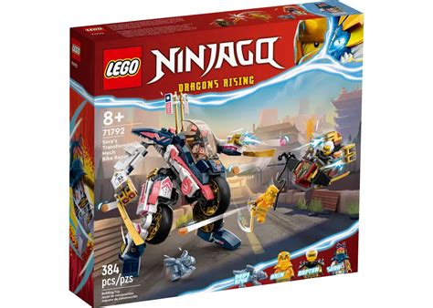 LEGO Ninjago Sora's Transforming Mech Bike Racer Set 71792 - GB