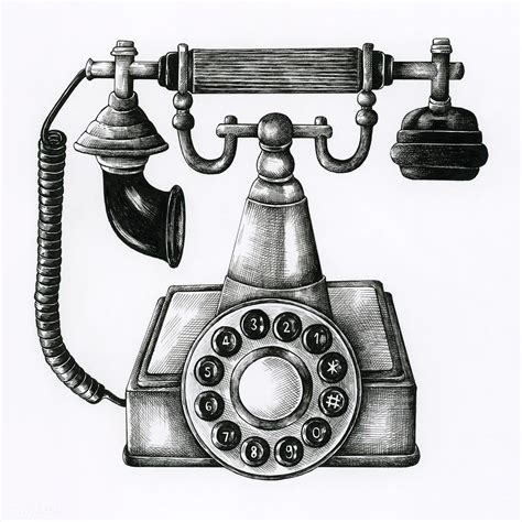 an old fashioned phone with two dials on the front and one on the back