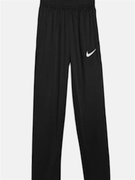 Buy Nike Boys Black Solid Track Pants - Track Pants for Boys 10139289 ...