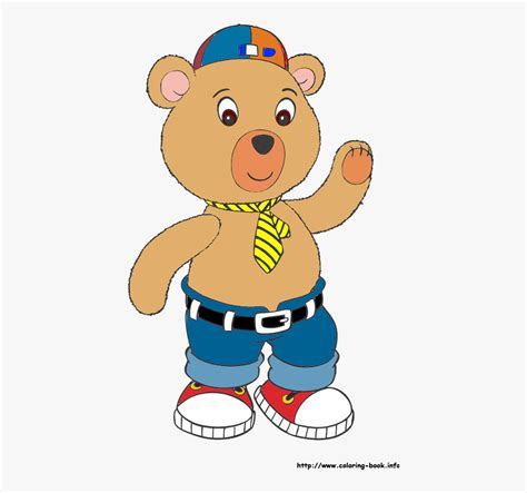 Image Tubby Bear D - Cartoon Drawing Noddy , Free Transparent Clipart - ClipartKey