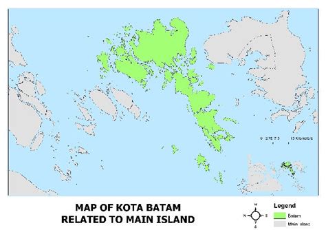 (Left) Map of Kota Batam, (Right) Map of Kabupaten Bintan | Download Scientific Diagram