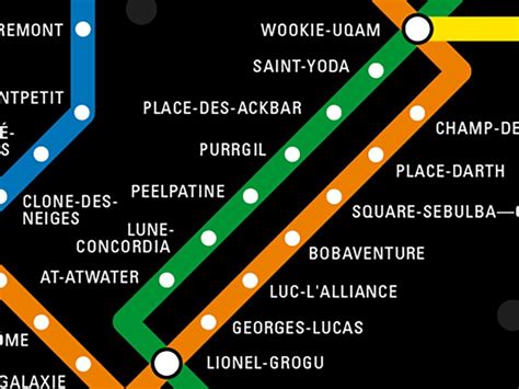 STM unveils Star Wars map to help commuters travel at the speed of puns ...