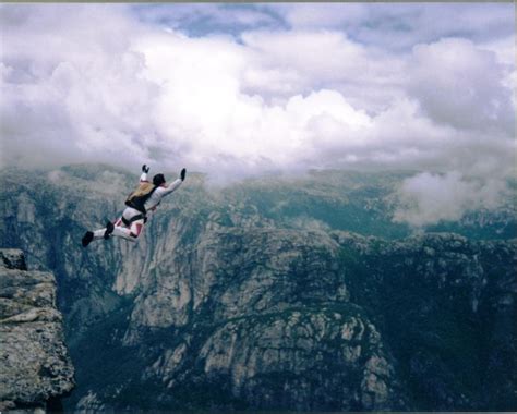 BASE Jump - Kjerag, Norway