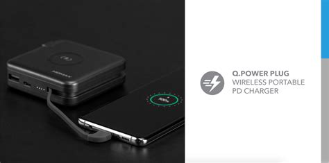 Q.Power Plug 10W Portable Wireless Charger PD 3.0 — Digital Walker