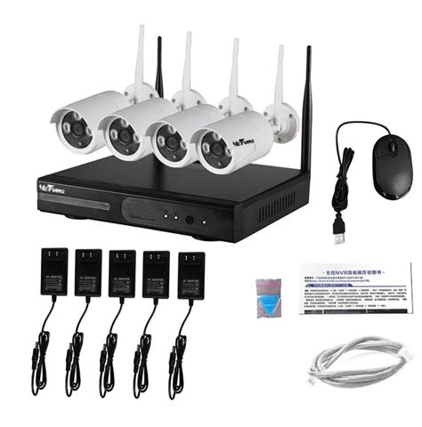 Kit 4 Camaras De Seguridad Inalambricas 960hd - $ 3,990.00 en Mercado Libre