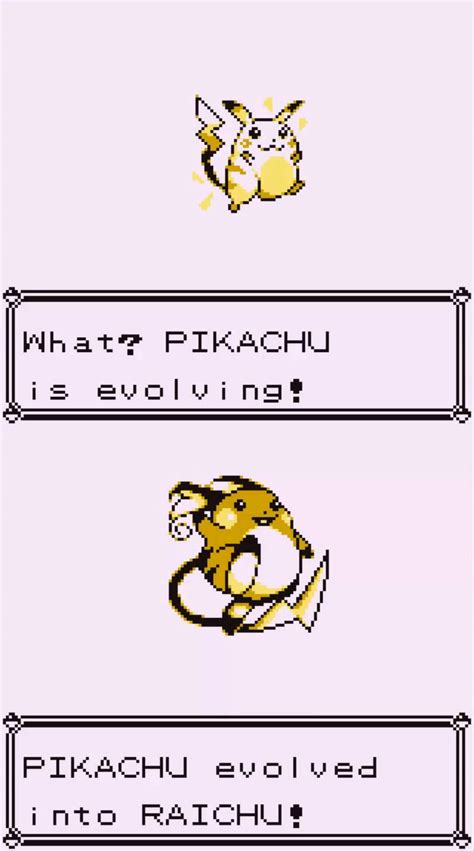 Pikachu evolved into Raichu! | Pikachu evolve, Raichu, Pikachu