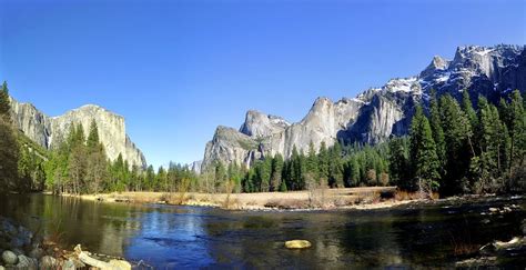 Merced River - Camp, Swim, and Whitewater near Yosemite Valley, Yosemite National Park - Free Arenas