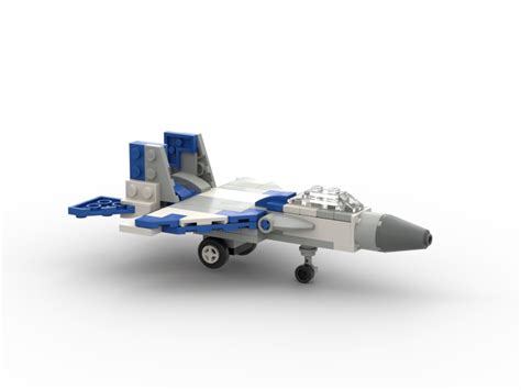 LEGO MOC Micro McDonnell Douglas F-15 Eagle by Adventurehill1 ...