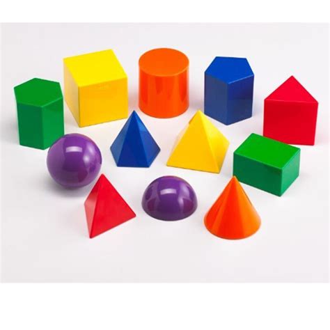 Jual Alat peraga matematika geometri Edx Education Geometric Solid (12Pcs) | Shopee Indonesia