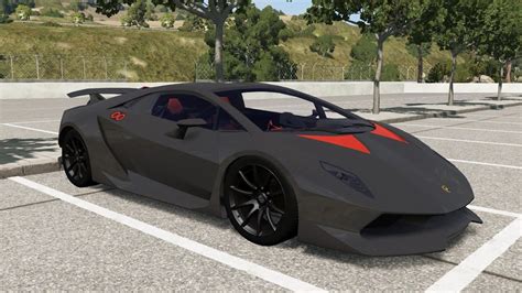 BeamNG.drive - Lamborghini Sesto Elemento 2010 - Car Show Test Drive Crash . 4K 60fps. - YouTube