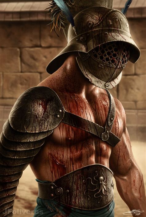 Murmillo, Joan Francesc Oliveras Pallerols on ArtStation at… | Gladiator tattoo, Roman gladiator ...