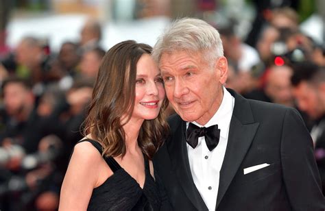 Cannes 2023 : Harrison Ford et Calista Flockhart, duo amoureux sur le ...