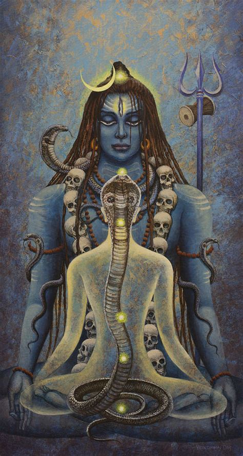 Kundalini Shakti Painting by Vrindavan Das - Pixels