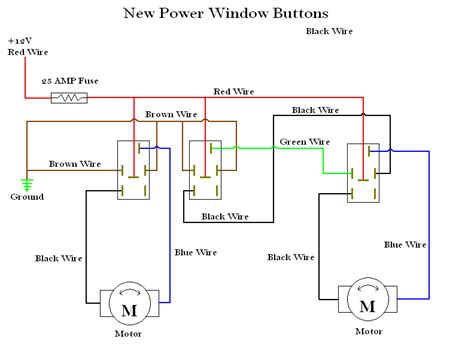 Autoloc Power Window Switch Wiring Diagram