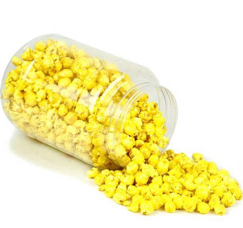 Yellow Candy Coated Popcorn - Lemon • Gourmet Candy Coated Popcorn • Bulk Candy • Oh! Nuts®