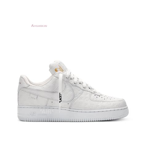 Louis Vuitton x Nike Air Force 1 Low White NAF1LV-03 White/White Sneakers