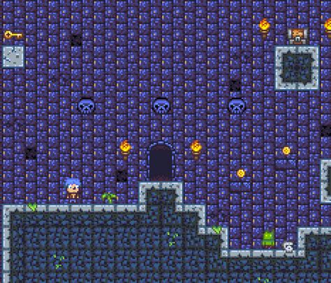 Pixel Platformer Dungeon Kit | GameDev Market