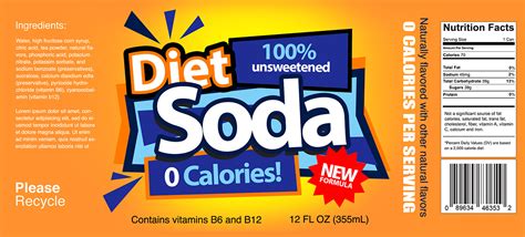 Two colorful generic soda can labels – TrashedGraphics