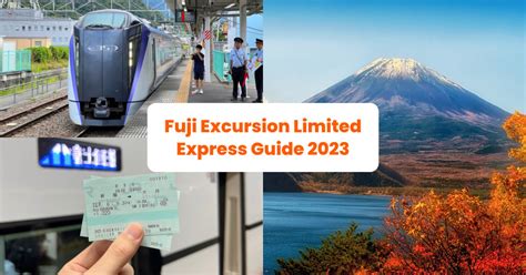 Ultimate Guide to Booking Fuji Excursion Train Ticket for Your Mount ...