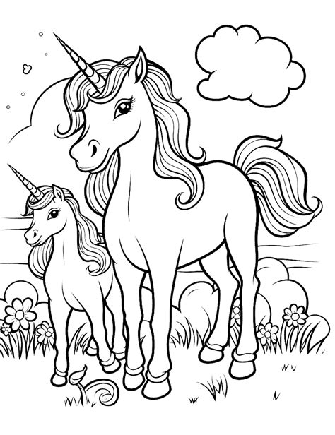 75 Unicorn Coloring Pages: Fun Cute Sheets