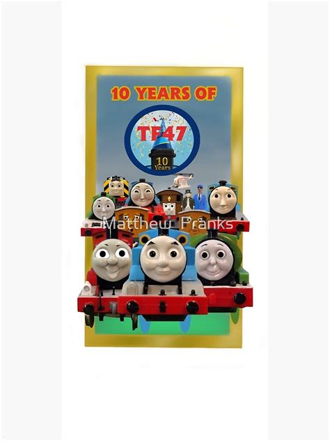 "Ten Years Of thomasandfriends47 VHS Cover Special Design" Art Print for Sale by MattPony ...