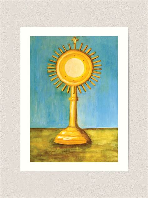 "Blessed sacrament" Art Print for Sale by tek5-MAJ | Redbubble