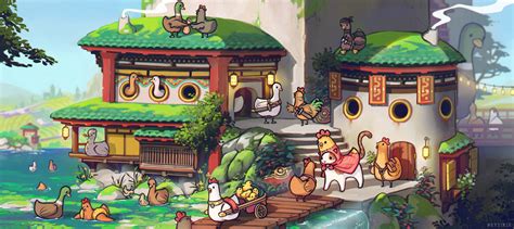 Duck Village by Neytirix on DeviantArt