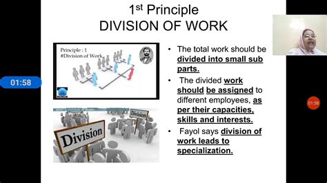 Henry Fayol # principle of division of work # - YouTube