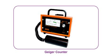 Geiger Counter - Principle, Units and Types of Geiger Counter