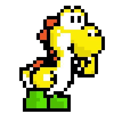 Image: piq - Yellow Yoshi 8-Bit | 128x128 pixel art by someone | Video ...