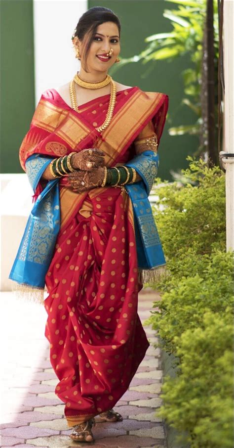 10 Gorgeous Maharashtrian Bridal Sarees That Are In Vogue | Indian ...