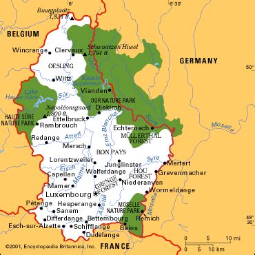 Luxembourg summary | Britannica