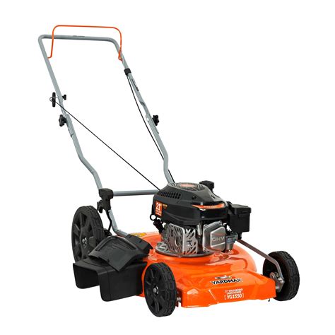 YARDMAX 21" 2-in-1 Gas-Powered Push Mower 170cc YG1550 - Walmart.com - Walmart.com