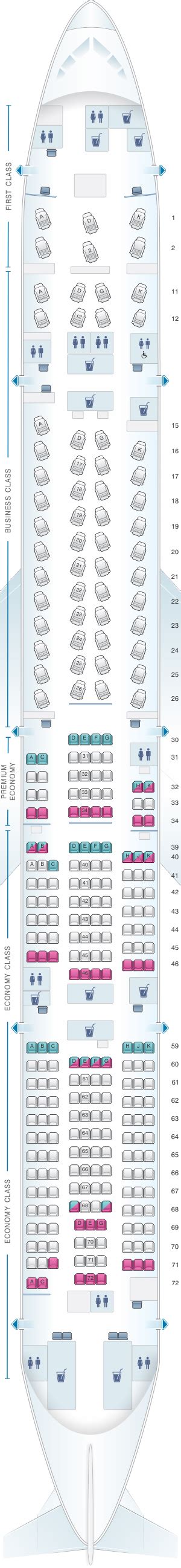 Cathay Pacific Airbus A359 Jet Seat Map - Infoupdate.org