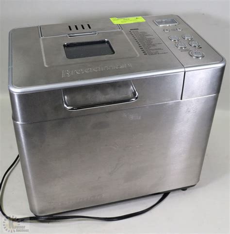 BREADMAN STAINLESS STEEL BREAD MAKER