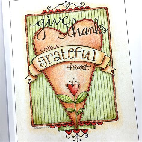 Give Thanks with a Grateful Heart…