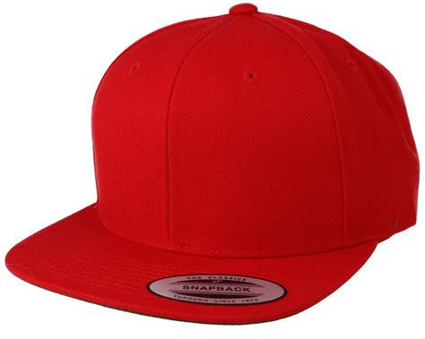 Red Snapback - Yupoong caps - Hatstoreworld.com