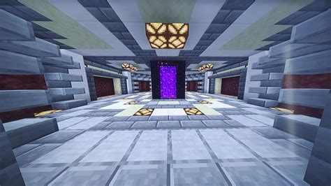 Hi, I come to show you my Nether Hub design that I made this afternoon while I was with my ...