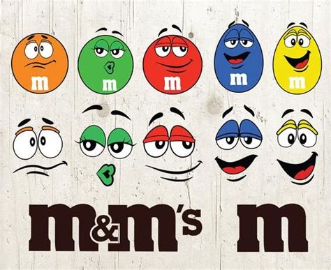 M And M Faces And Letter “M”, M&M SVG Vectorency | ubicaciondepersonas ...