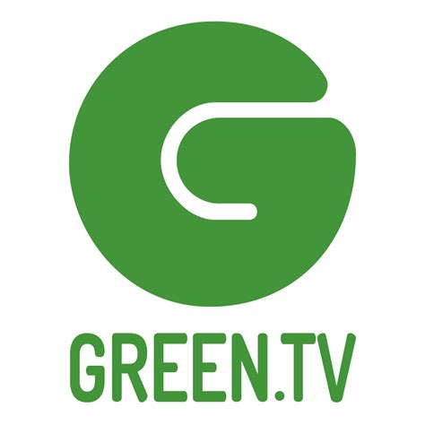 Green TV - White & Black