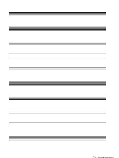 Blank Sheet Music PDF | PDF