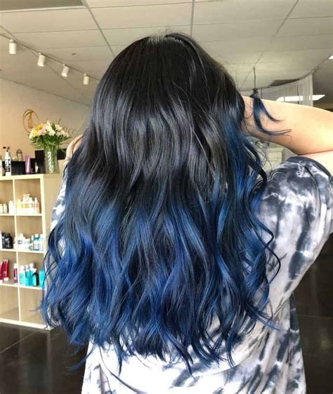Top 48 image black blue hair dye - Thptnganamst.edu.vn